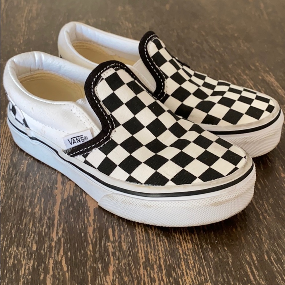 Checkered vans